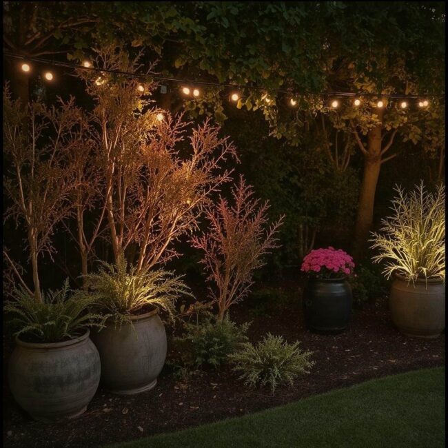 oświetlenie ogrodowe